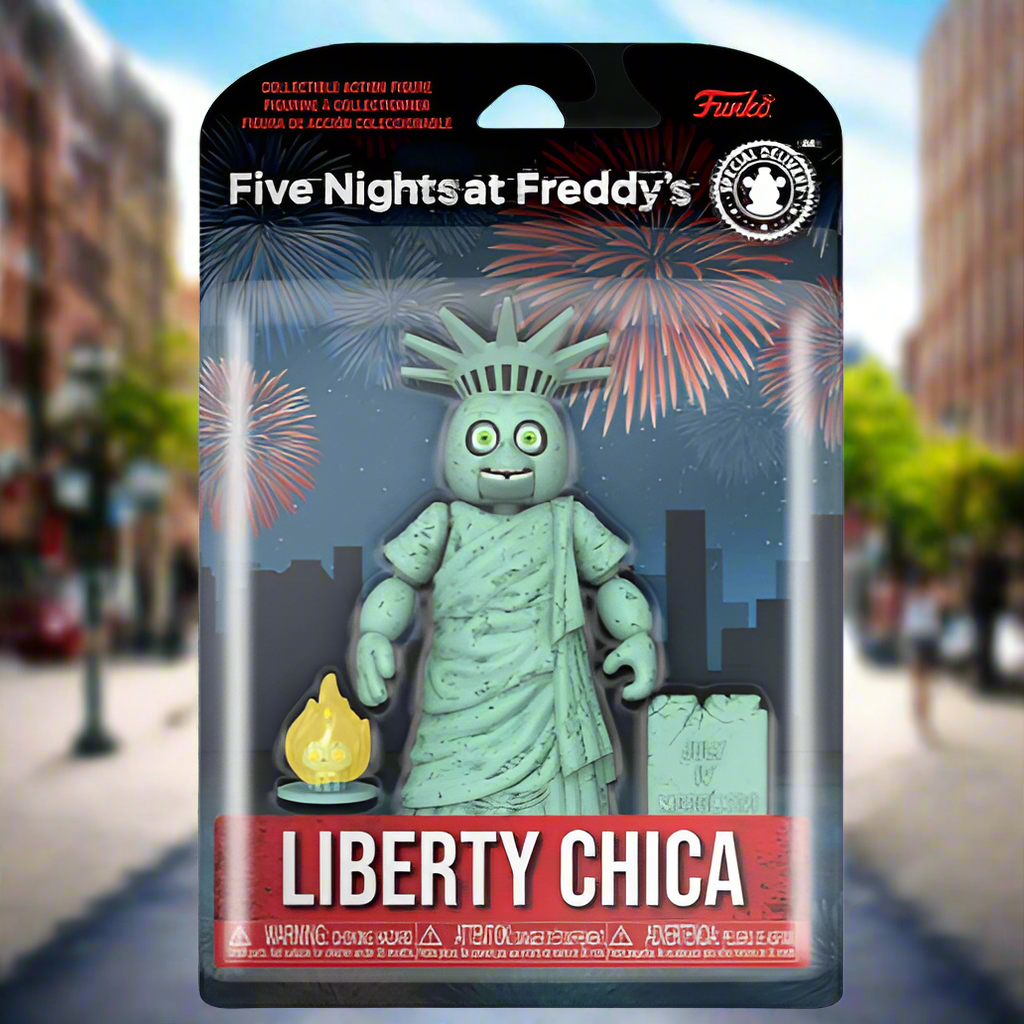 Funko Five Nights at Freddy's Liberty Chica Exclusive Action