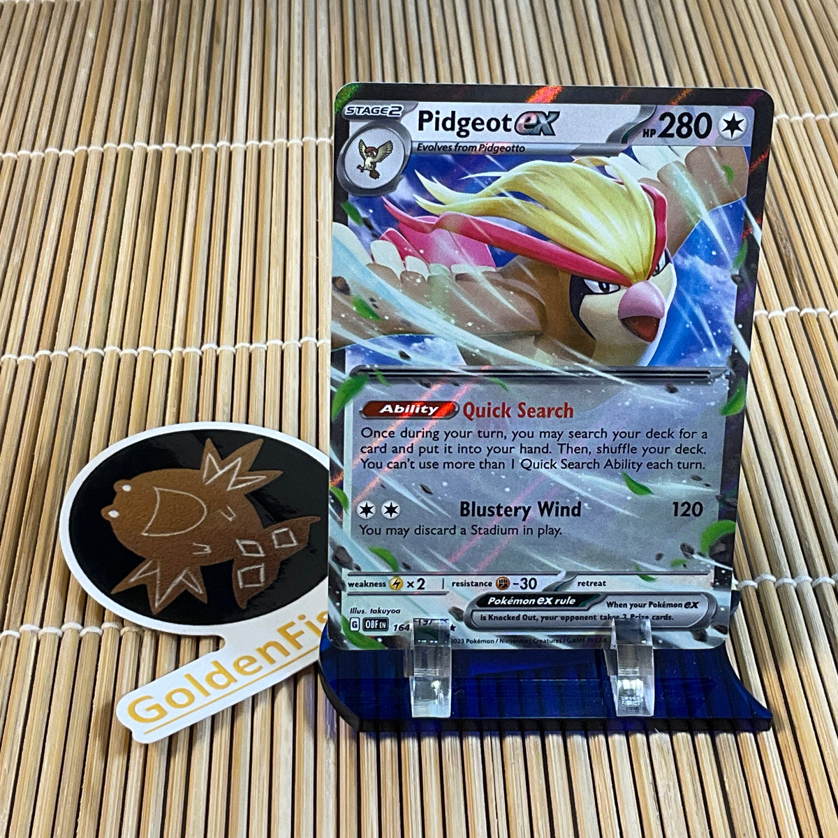 pokemon card pidgeot Pidgeot V - 137/196 Ultra Rare main image 1