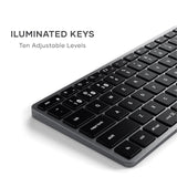 Satechi - Slim X1 Bluetooth Backlit Keyboard