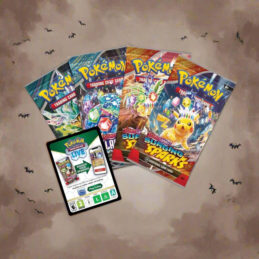 pokemon cereal booster pack Pokémon TCG: Bloodmoon Ursaluna ex Box – GoldenFishGames