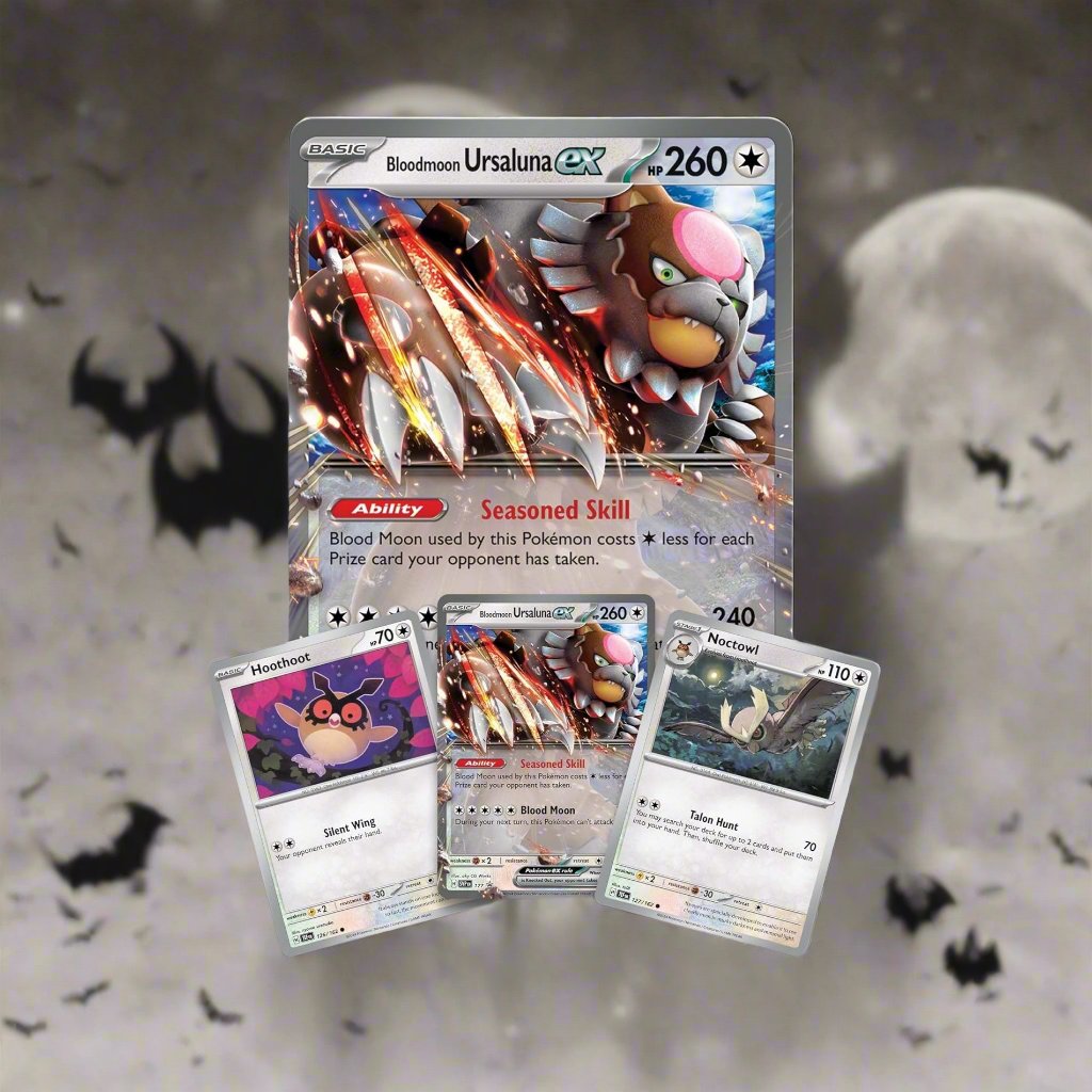 Pokmon TCG: Bloodmoon Ursaluna ex Box Pokmon TCG: Bloodmoon Ursaluna ex Box
