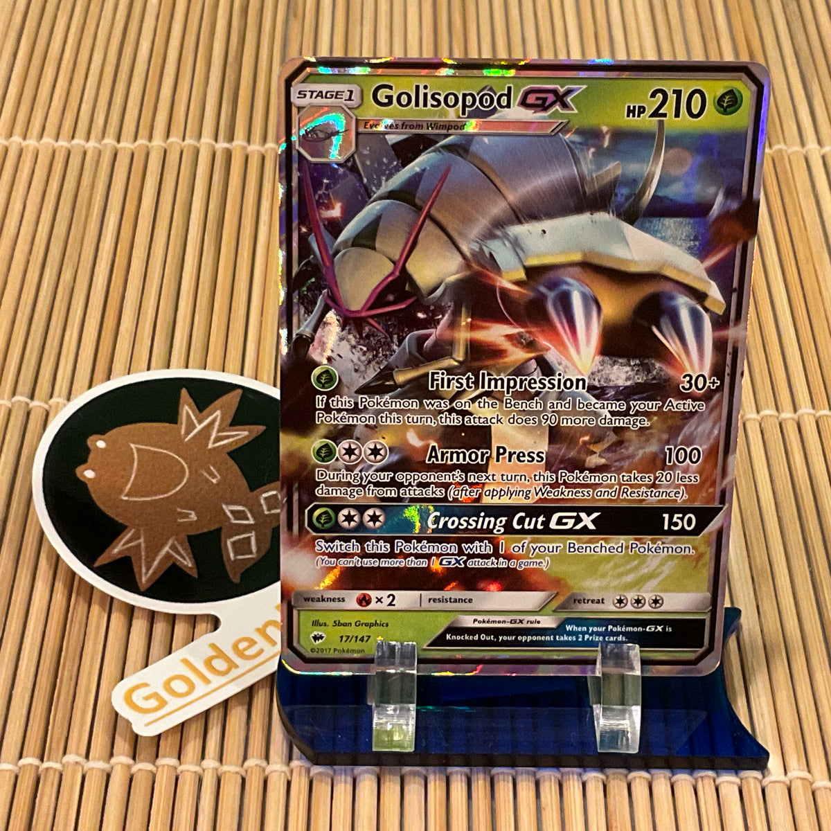 Golisopod GX (17/147) GoldenFishGames Golisopod GX (17/147) GoldenFishGames