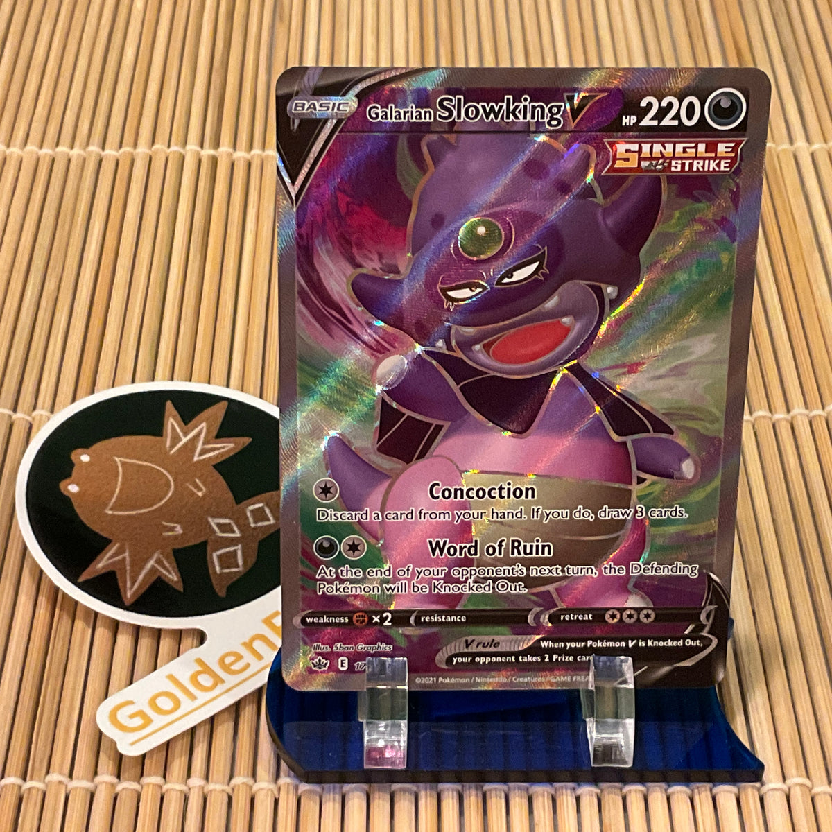Galarian Slowking V (178/198) – GoldenFishGames