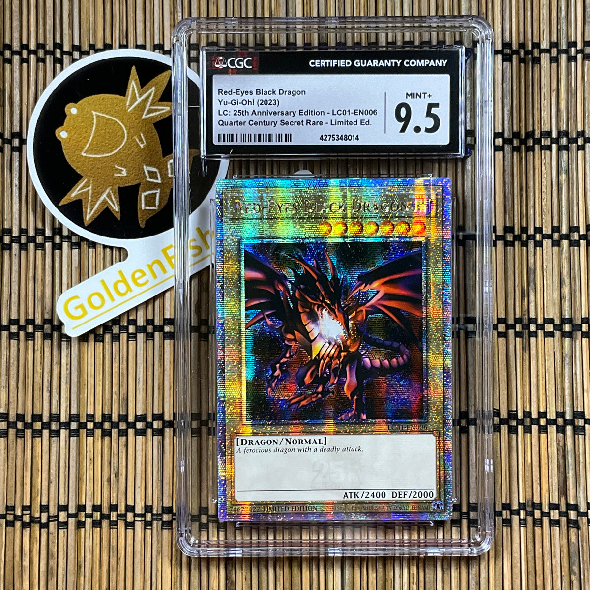 Red-Eyes Black Dragon (LC01-EN006), 25th Anniversary Edition