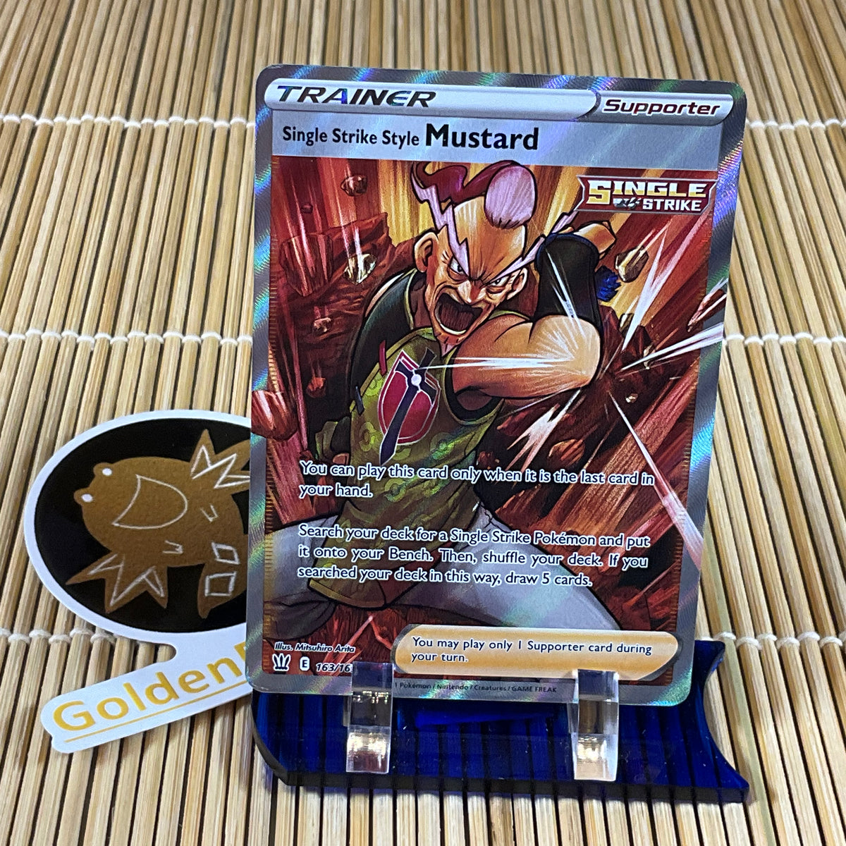 Single Strike Mustard (163/163) – GoldenFishGames