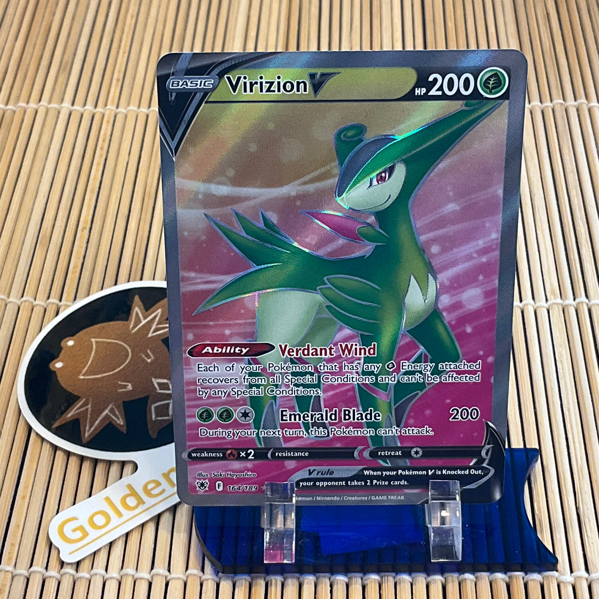 Virizion V (164/189) GoldenFishGames Virizion V (164/189) GoldenFishGames