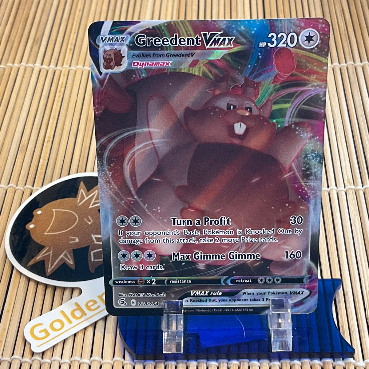 greedent ex pokemon card value Arven's Greedent 159/182 Holo – PokeChalet main image 0