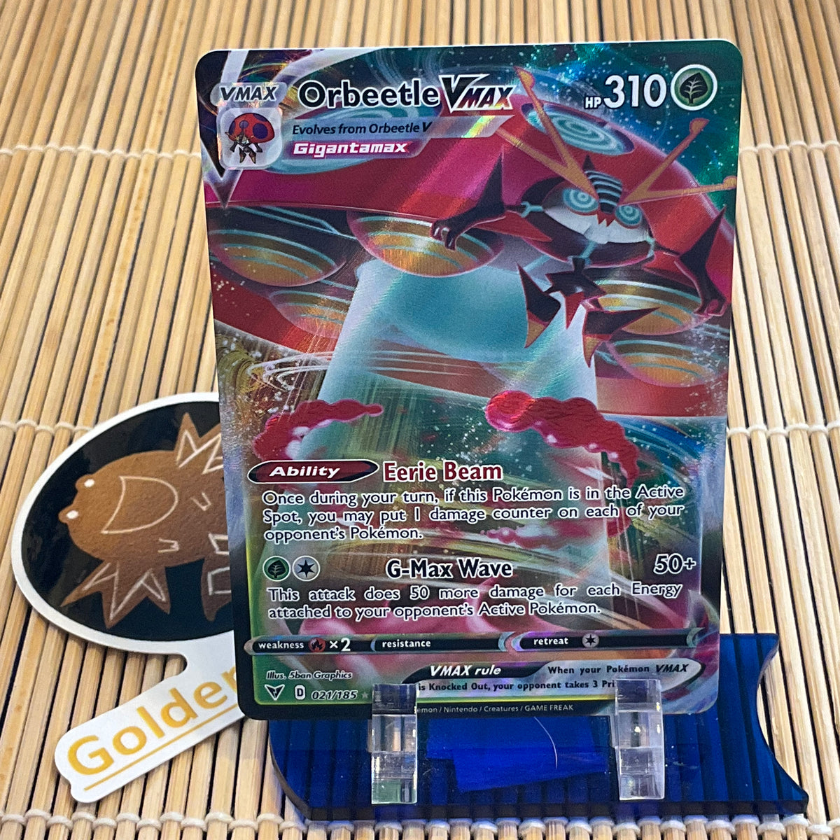 Orbeetle Vmax (021/185) – GoldenFishGames