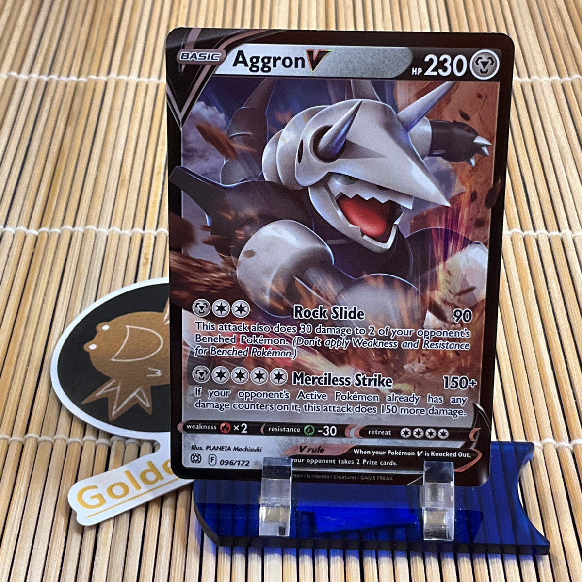 Aggron V (096/172) – GoldenFishGames