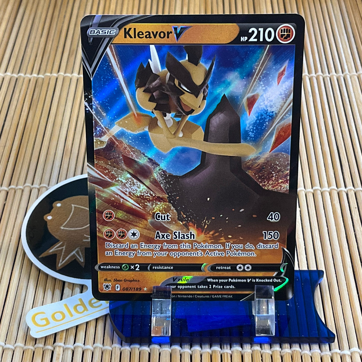 kleavor v pokemon card price Kleavor V (087/189) – GoldenFishGames