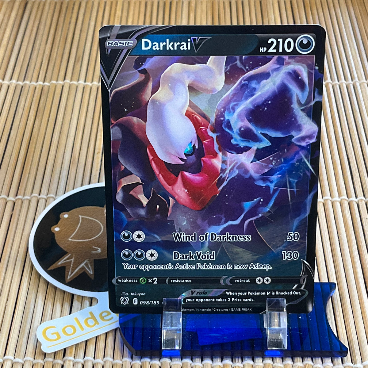Darkrai V (098/189) GoldenFishGames Darkrai V (098/189) GoldenFishGames