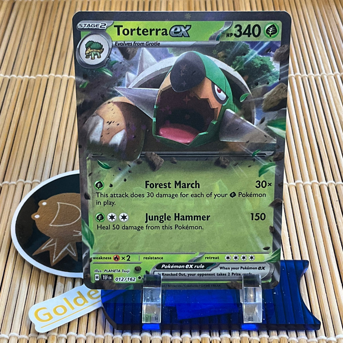 Torterra ex (012/162) GoldenFishGames Torterra ex (012/162) GoldenFishGames