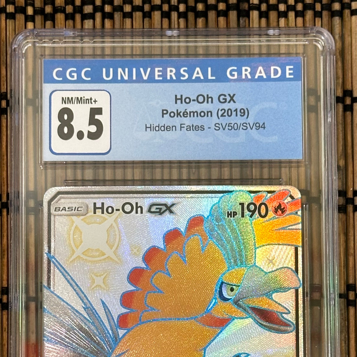 Ho-Oh GX (SV50/SV94) (CGC Universal Grade 8.5)  GoldenFishGames