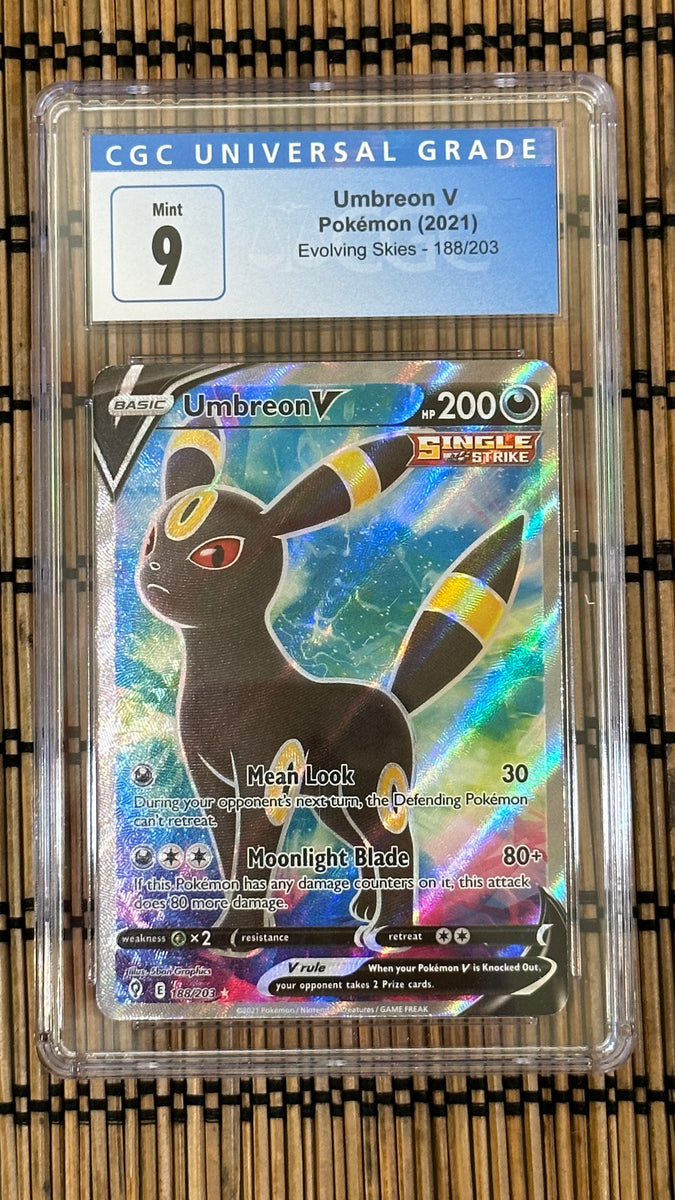 Umbreon V 188/203 (CGC Universal Grade Mint 9) – GoldenFishGames