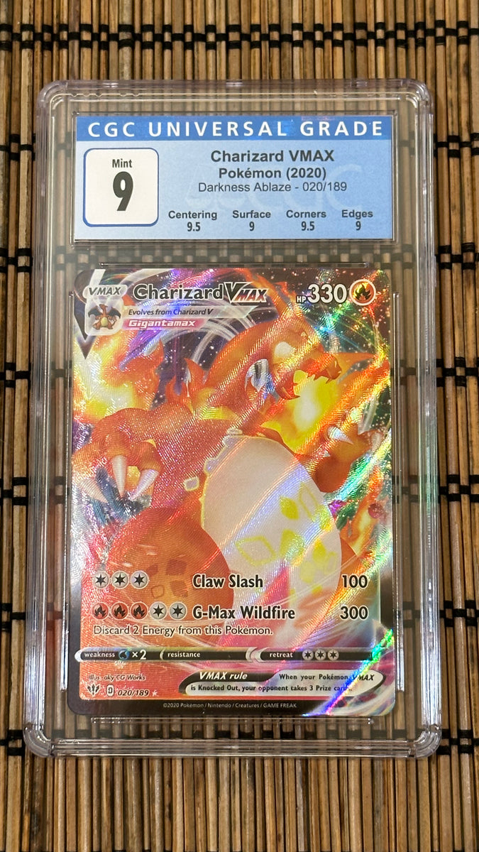 Pokemon Charizard VMAX 9.5 shops graded