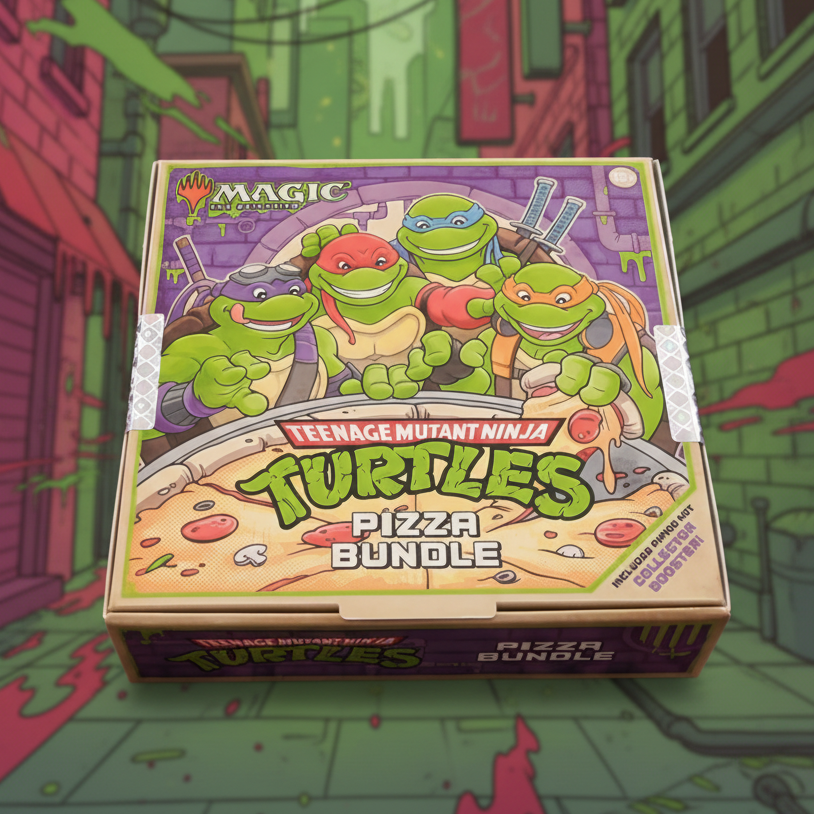Magic The Gathering: Teenage Mutant Ninja Turtles Pizza Bundle