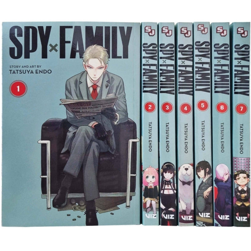 Spy Family Volumes 1-7 shops