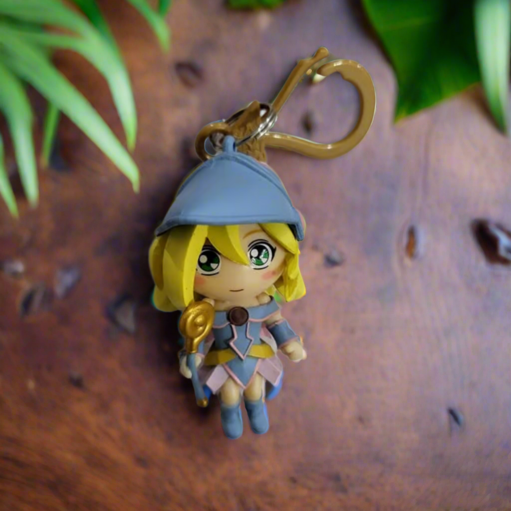 Magician Card Dark Magician Girl Keychain YuGiOh Series Dark Magician Keychain Basic Fun ToyWiz Magician Card Dark Magician Girl Keychain YuGiOh Series Dark Magician Keychain Basic Fun ToyWiz