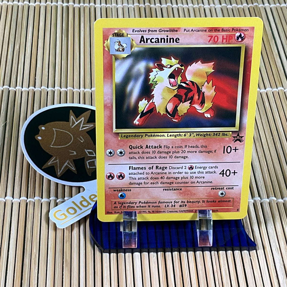 Arcanine (6) (Light Play) – GoldenFishGames