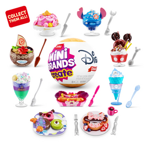 ZURU Mini Brands Create - Disney Snacks Series 1 Mystery Capsule