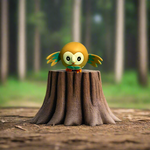 Pokemon: Rowlet Figure