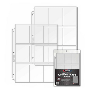9 Pocket Pages (BCW 20 Pages)