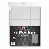 9 Pocket Pages (BCW 20 Pages)