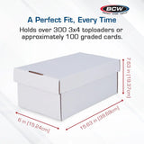 100 Graded Card Storage Box