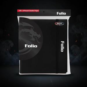 Binder (BCW Folio, 9 Pocket, Black)