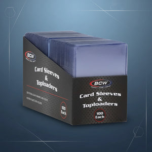 Toploaders & Penny Sleeves  (100 Card Sleeves and 100 Toploaders)