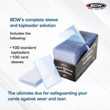 Toploaders & Penny Sleeves  (100 Card Sleeves and 100 Toploaders)