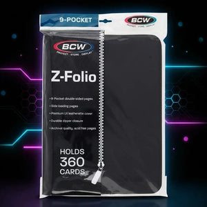 Binder (BCW Z-Folio, 9 Pocket LX, Black)
