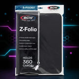 Binder (BCW Z-Folio, 9 Pocket LX, Black)