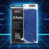 Binder (BCW Z-Folio, 9 Pocket LX, Blue)