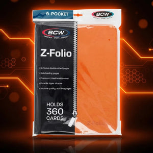 Binder (BCW Z-Folio, 9 Pocket LX, Orange)