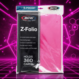 Binder (BCW Z-Folio, 9 Pocket LX, Pink)