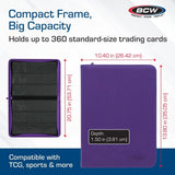 Binder (BCW Z-Folio, 9 Pocket LX, Purple)