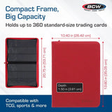 Binder (BCW Z-Folio, 9 Pocket LX, Red)