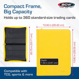 Binder (BCW Z-Folio, 9 Pocket LX, Yellow)