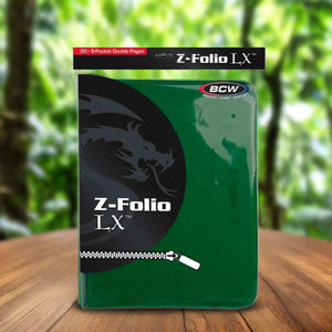 Binder (BCW Z-Folio, 9 Pocket LX, Green)