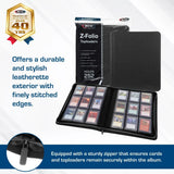 Binder (BCW Z-Folio,9 Pocket Toploader, Black)