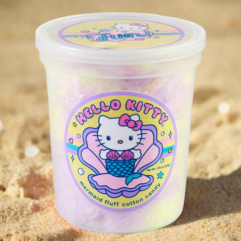 Cotton Candy - Hello Kitty Mermaid Fluff (Grape, Banana, Cherry)