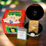Vintage Pokémon Togepi 23K Gold-Plated Card – Burger King Promo (1999) (Red Box)
