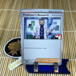 Professor's Research (Turo) (190/198) (Pokemon League Stamp)