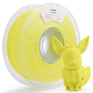 Amolen: PLA Matte Basic 1.75mm, 1KG/2.2LB (Lemon Yellow)