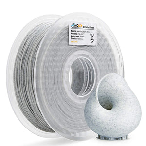 Amolen: PLA Stone 1.75mm, 1KG/2.2LB (Marble White)