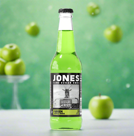 Jones 12oz (Green Apple Soda) (IN STORE ONLY)