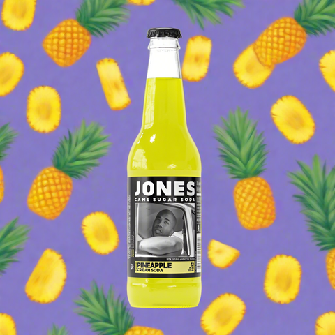 Jones 12oz (Pineapple Cream Soda) (IN STORE ONLY)