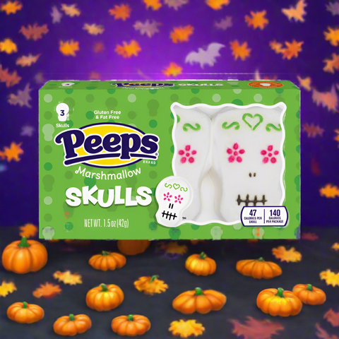 Marshmallow Peeps Skulls