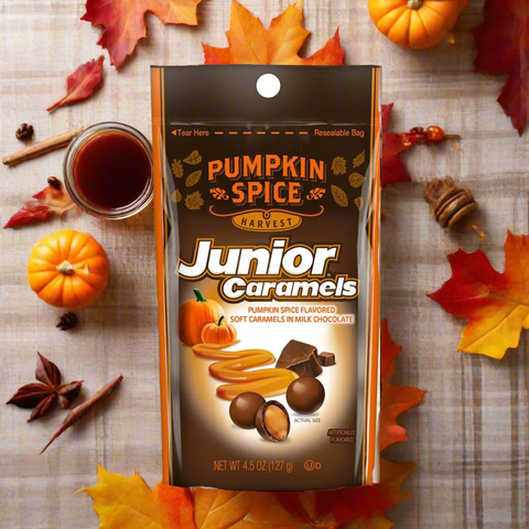 Jr. Caramels Harvest (Pumpkin Spice 127g Bag)